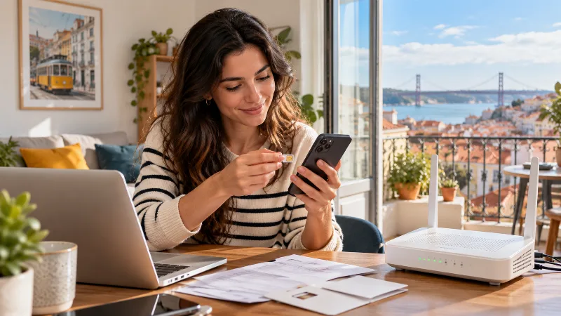 Portekiz’de Telefon Hattı ve İnternet Aboneliği